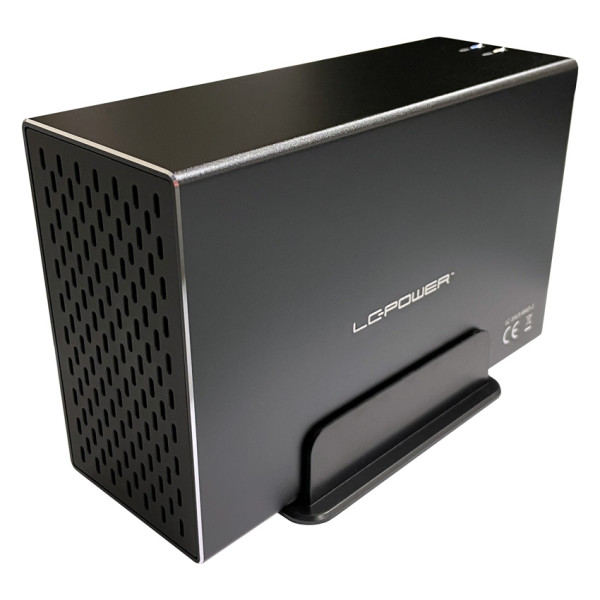 HDD Rack LC Power 3.5'' LC-35U3-RAID-2  Black 2xSATA HDD/SSD USB3.2 (Gen.1x1)