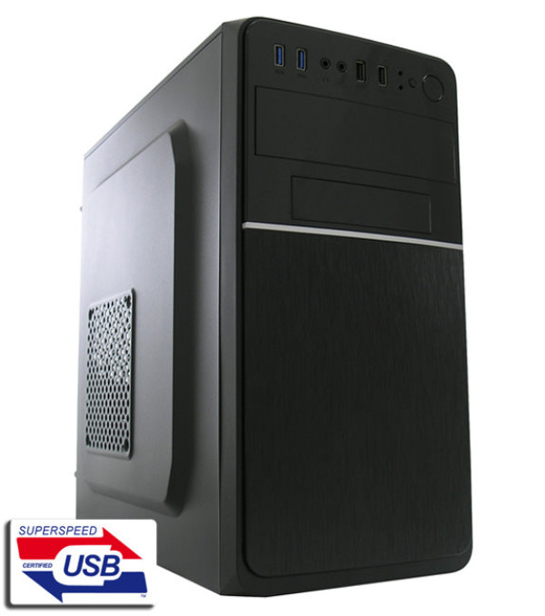 TOWER MicroATX/MiniITX LC Power 2015MB-ON  2xUSB2.0/1xUSB3.0 Black