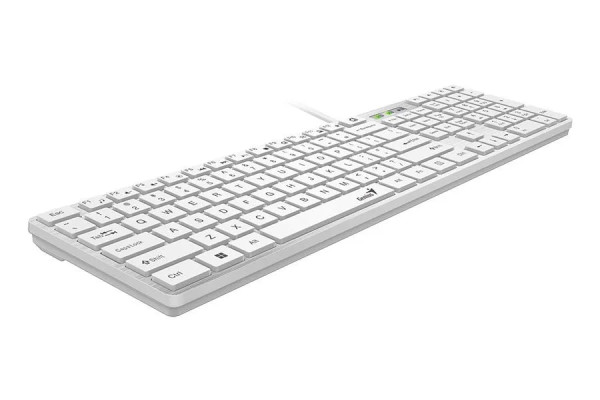 Tastatura USB Genius SlimStar 126 YU,WHITE