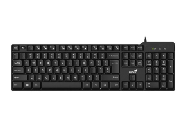 Tastatura USB Genius KB-100X, US, Black