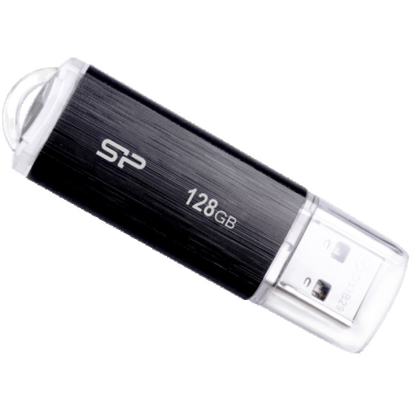 Silicon Power Blaze - B02 128GB Pendrive USB 3.2 Gen 1 Entry Level Universal Flash Drive, Black, EAN: 4712702646481 ( SP128GBUF3B02V1K ) 