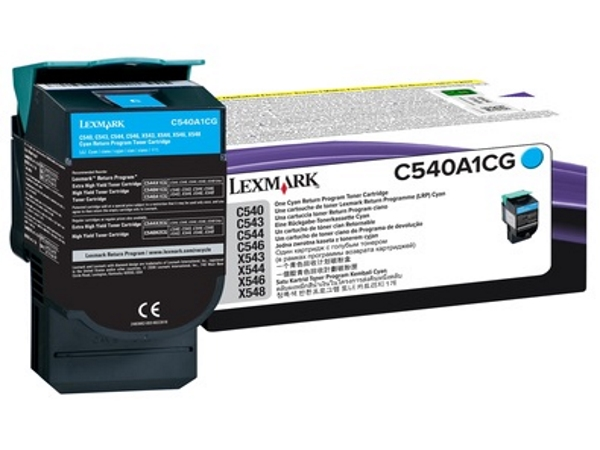 Toner LEXMARK C54x, X54x Return Programplava' ( 'C540A1CG' ) 