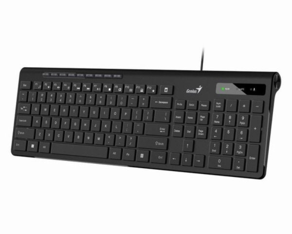 GENIUS Slimstar 230II USB US crna tastatura