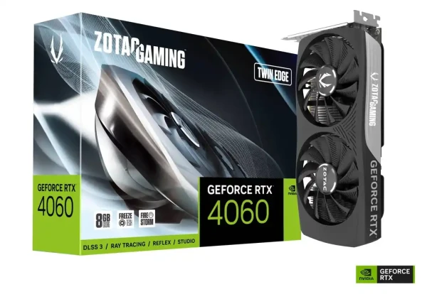 Grafička karta Zotac GAMING GeForce RTX 4060 Twin Edge 8GB DDR6 128 bit 3xDPHDMI