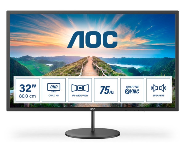 AOC 31.5'' Q32V4 IPS LED monitor