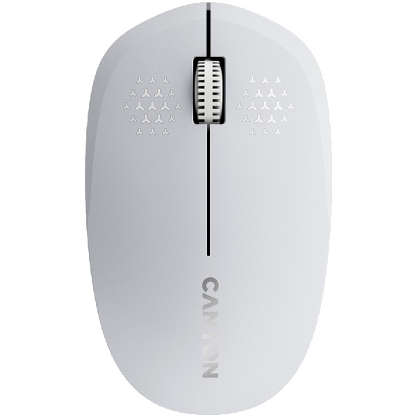CANYON MW-04, Bluetooth Wireless optical mouse with 3 buttons, DPI 1200 , with1pc AA canyon turbo Alkaline battery,White, 103*61*38.5mm, 0.