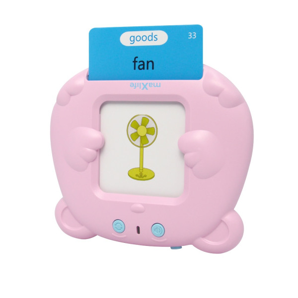 MaXlife edukativni uređaj za učenje engleskog jezika za decu MKSLD-100 roze