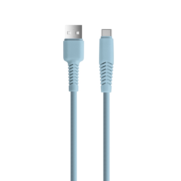 Setty cable USB - USB-C 1,5 m 2,1A KSA-C-1.523 blue