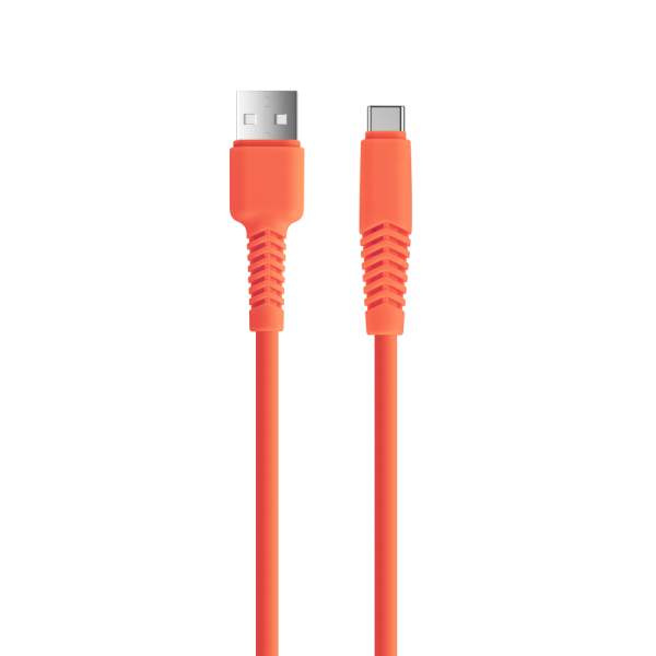 Setty cable USB - USB-C 1,5 m 2,1A KSA-C-1.5210 orange