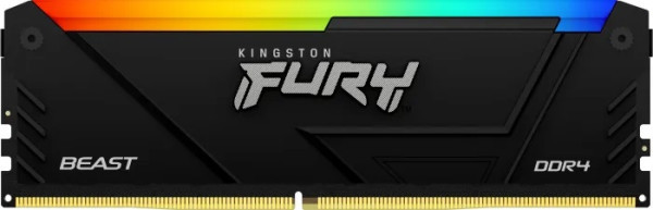 RAM DDR4 16GB 3200MHz Kingston FURY BEAST RGB KF432C16BB12A16