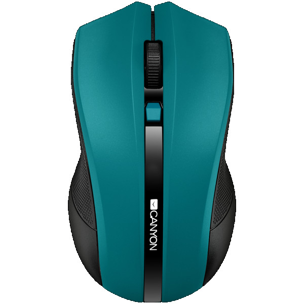 CANYON MW-5, 2.4GHz wireless Optical Mouse with 4 buttons, DPI 80012001600, Green, 122*69*40mm, 0.067kg ( CNE-CMSW05G ) 