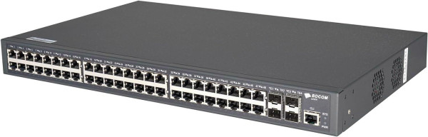 BDCOM S2900-48T6X-2AC switch 48 x Gigabit RJ45, 6 xt 10G SFP+ L3-lite ( 5211 )
