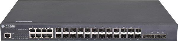 BDCOM S2900-24S8C4X-2AC switch 24 x 2.5G RJ45, 6 x 10G SFP+, L3 ( 5213 )