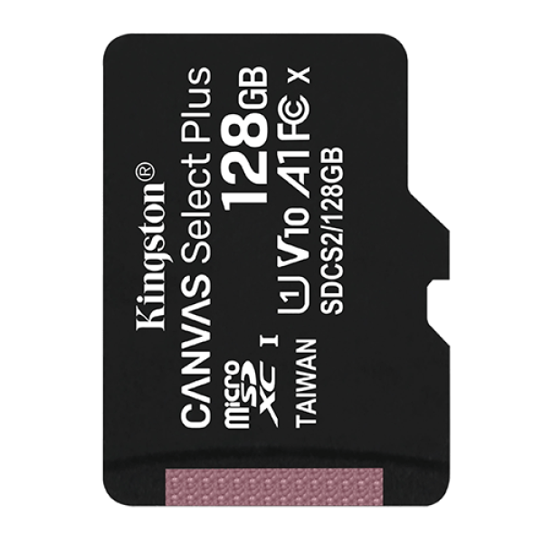 Micro SD Kingston 128GB Canvas Select Plus, SDCS2128GBSP bez adaptera