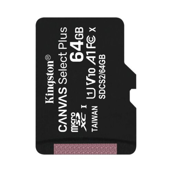 Micro SD Kingston 64GB Canvas Select Plus SDCS264GBSP bez adaptera