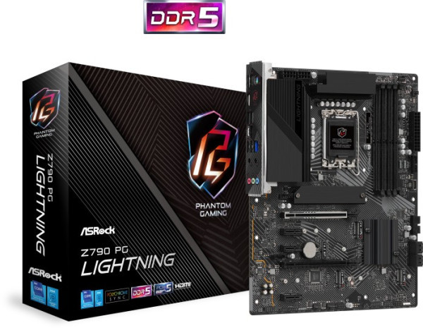 MB s1700 ASRock Z790 PG LIGHTNING 90-MXBKA0-A0UAYZ