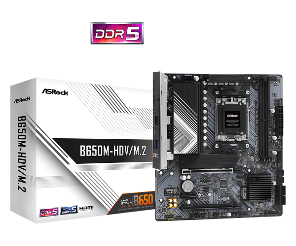 MB AM5 ASRock B650M-HDVM.2