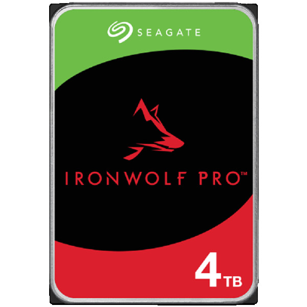 SEAGATE HDD Ironwolf pro NAS (3.54TBSATArmp 7200) ( ST4000NT001 ) 