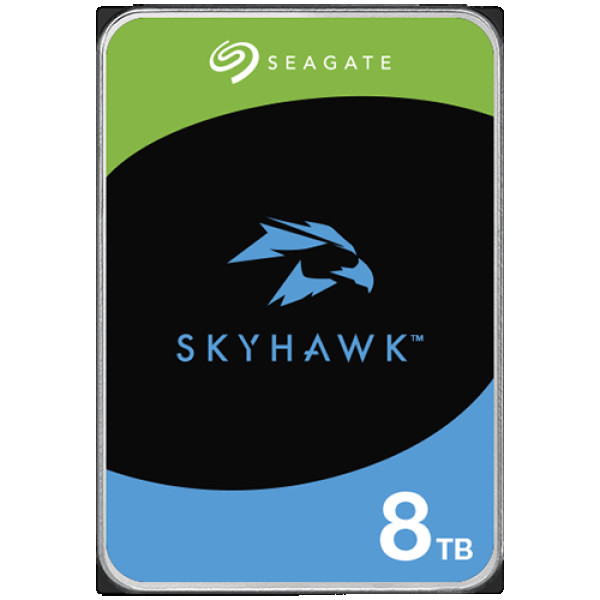 SEAGATE HDD SkyHawk Surveillance (3.58TBSATA 6Gbsrpm 5400) ( ST8000VX010 ) 