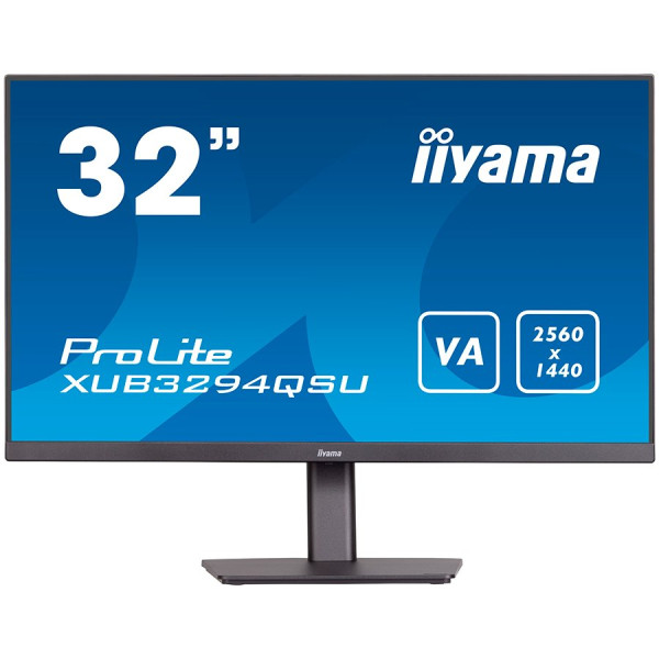 IIYAMA Monitor LED XUB3294QSU-B1 VA 31.5'' 2560 x 1440 @75Hz 16:9 250 cdm˛ 3000:1 HDMI DP 2xUSB height, swivel, tilt ( XUB3294QSU-B1 ) 