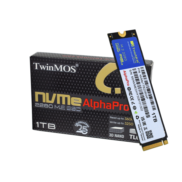 SSD M.2 NVMe 1TB TwinMOS 3600MBs3250MBs NVMe1TB2280AP