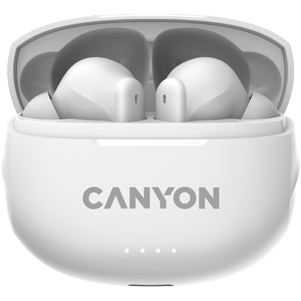 CANYON TWS-8, Bluetooth headset, with microphone, with ENC, BT V5.3 BT V5.3 JL 6976D4, Frequence Response:20Hz-20kHz, battery EarBud 40mAh*