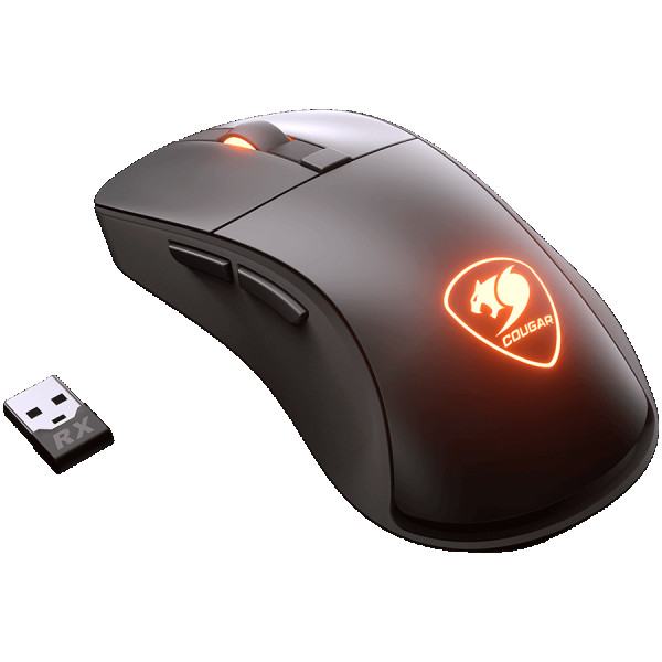 Cougar | SURPASSION RX | Mouse | 2.4G Wireless PMW3330 72000 dpiLED screen ( CGR-SURRX ) 
