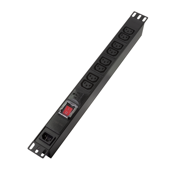 Logilink PDU 230V 8 - C13 1 osigurač on/off bez napojnog kabla ( 5263 )