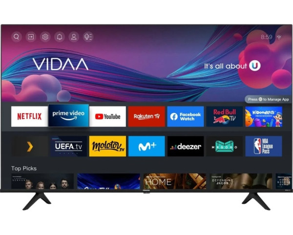 HISENSE 43'' 43A6BG Smart UHD TV