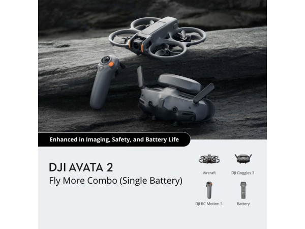 Dron DJI Avata 2 Fly More Combo (Single Battery)' ( 'CP.FP.00000150.01' ) 