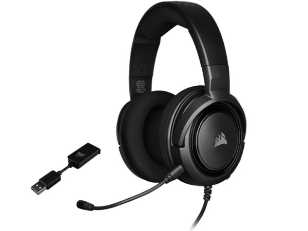 Slušalice CORSAIR HS45 SURROUND žične3.5mmgamingcrna' ( 'CA-9011220-EU' )