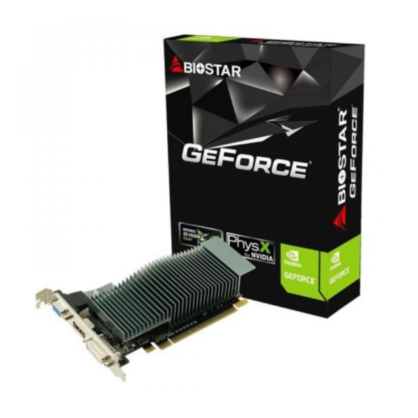 SVGA BIOSTAR Geforce G210 1GB GDDR3 64 bit DVIVGAHDMI