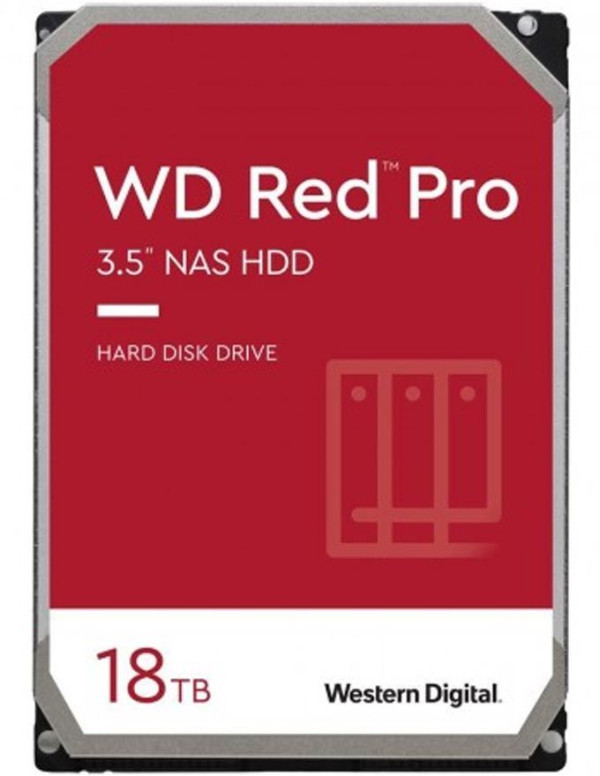 HDD WD 18TB WD181KFGX RED PRO SATA3 512MB 7200rpm