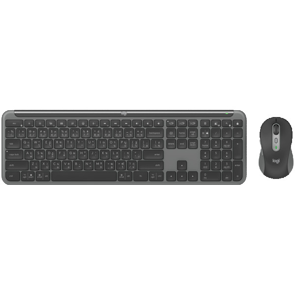 LOGITECH Signature Slim Combo MK950 for Business - GRAPHITE - US INTL - 2.4GHZBT - INTNL-973 ( 920-012508 ) 