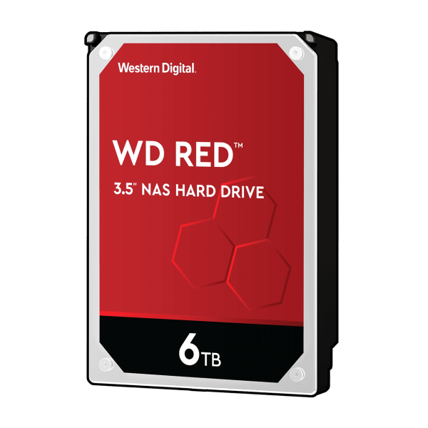 HDD WD 6TB 256MB WD60EFAX Red for NAS