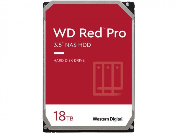 HDD SATA 18TB WD181KFGX WD RED Pro NAS 7200 RPM 512MB