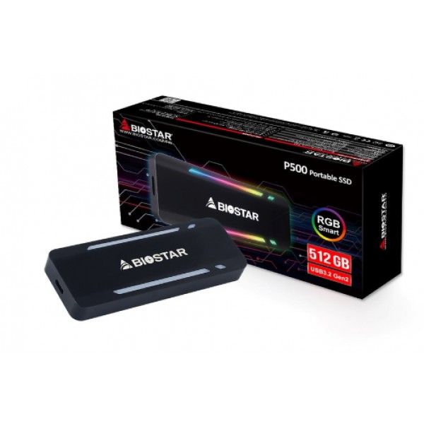 Externi SSD Biostar P500 Portable 512GB 1000MBs/900MBs