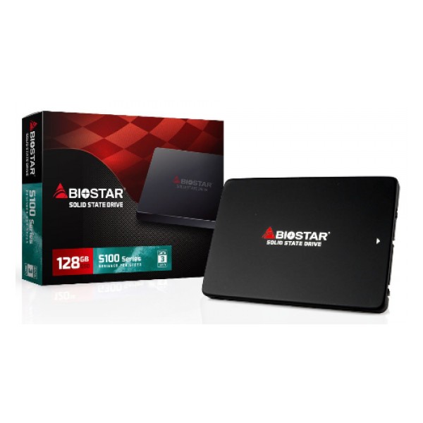 SSD 2.5 SATA3 128GB Biostar 520MBs/440MBs S100