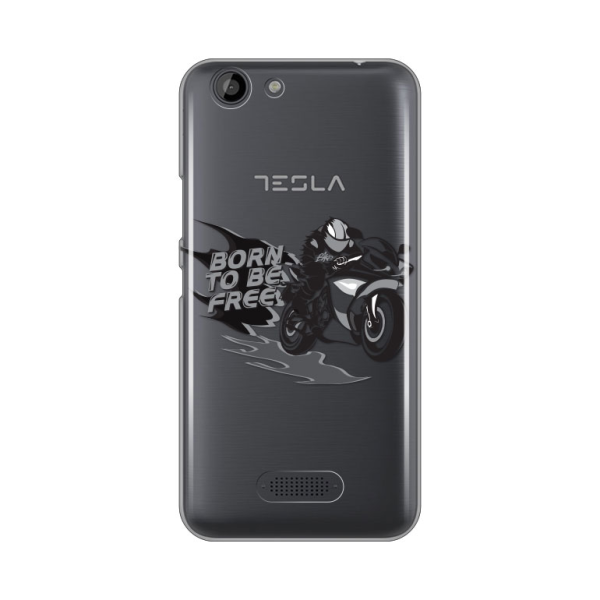 Torbica Silikonska Print Skin Za Tesla Smartphone 3.3 Motorcycle