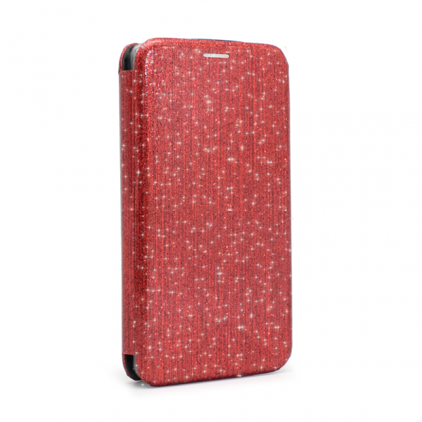 Torbica Flip Crystal za iPhone XS Max crvena