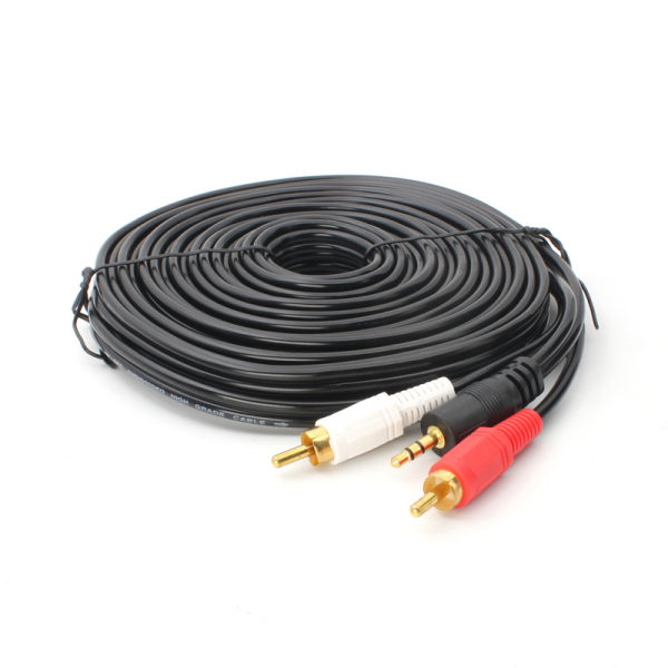 Kabl 2 RCA M na 3.5mm stereo M 10m JWD-AUDIO4