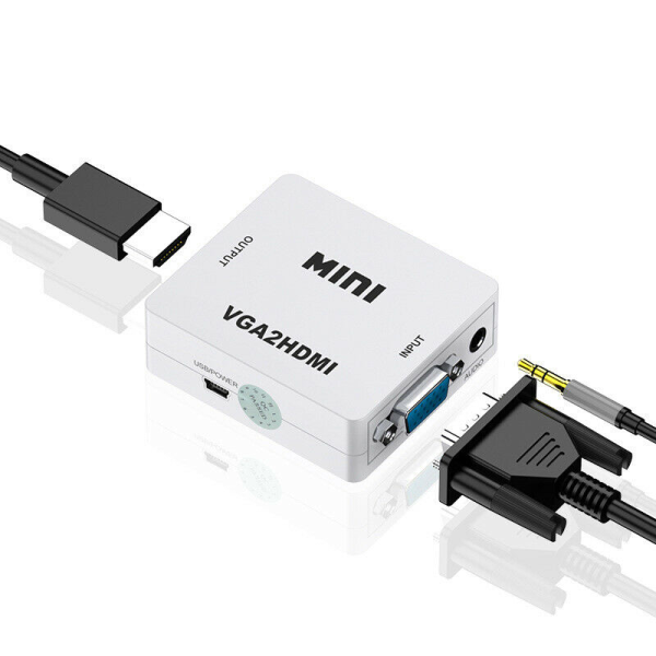 Adapter Box VGA na HDMI JWD-H2
