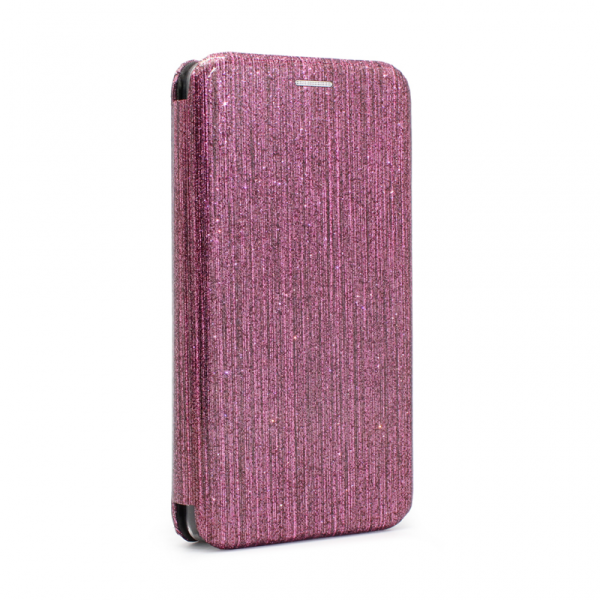 Torbica Flip Crystal za iPhone XS Max pink