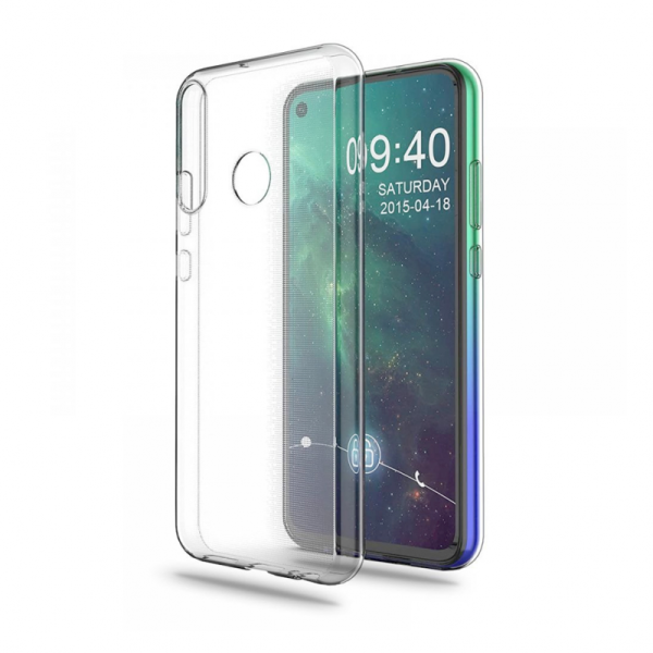 Torbica silikonska Ultra Thin za Huawei P40 Lite E transparent