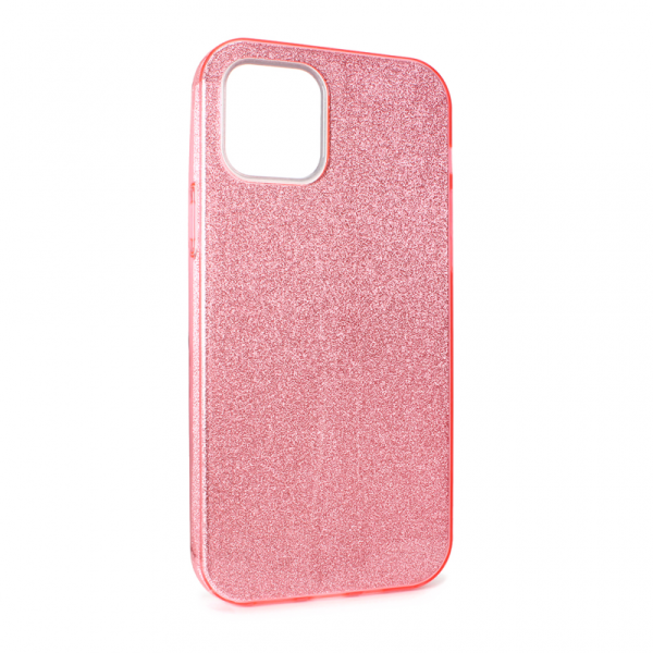 Torbica Crystal Dust za iPhone 12/12 Pro 6.1 roze