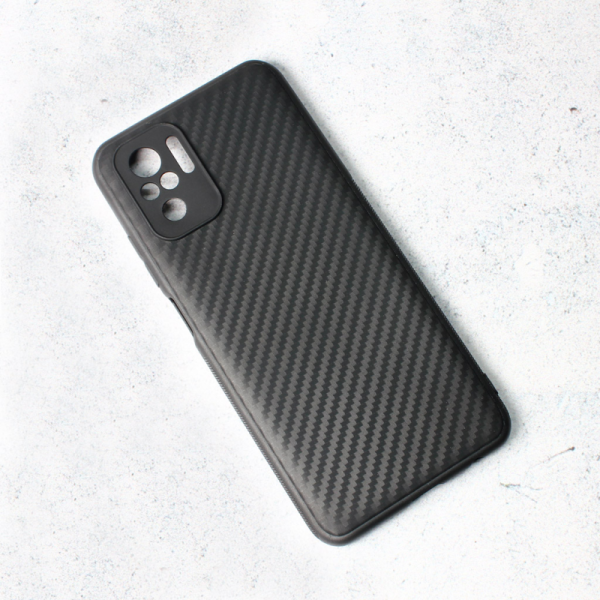 Torbica Carbon fiber za Xiaomi Redmi Note 10 4G/10s  crna