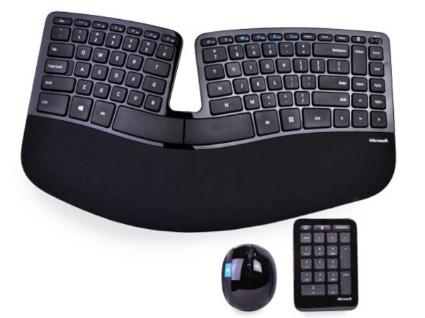 Miš+tastatura MICROSOFT Sculpt Ergonomic Desktopbezicnacrna' ( 'L5V-00021' )