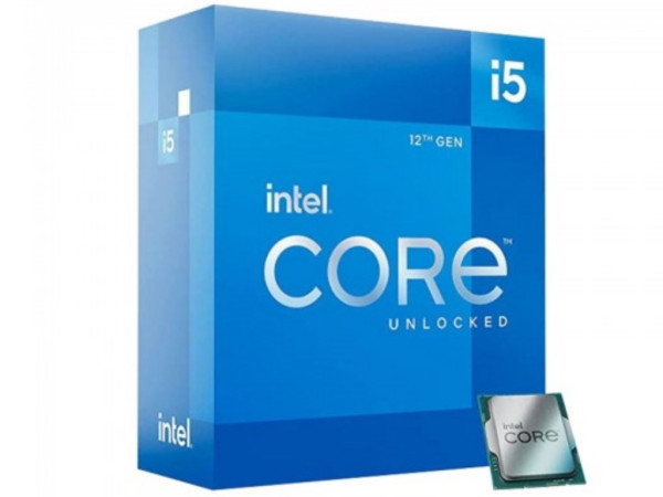 CPU 1700 INTEL Core i5 12400F 6 cores 2.5GHz (4.4GHz) BOX