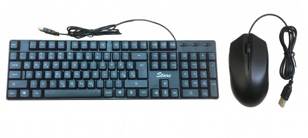 Tastatura + Mis Stars Solutions USB YU