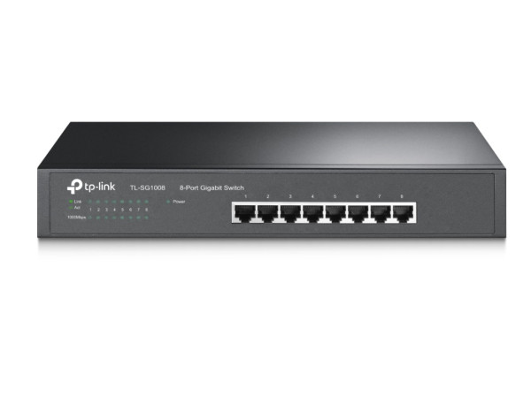 Switch TP-LINK TL-SG1008 Gigabit 8x RJ45 101001000Mbps13'' metalno kuciste' ( 'TL-SG1008' ) 